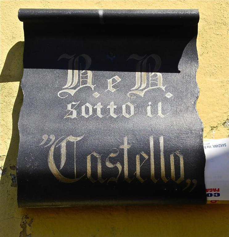 Sotto Il Castello Bed & Breakfast Trebiano Eksteriør bilde